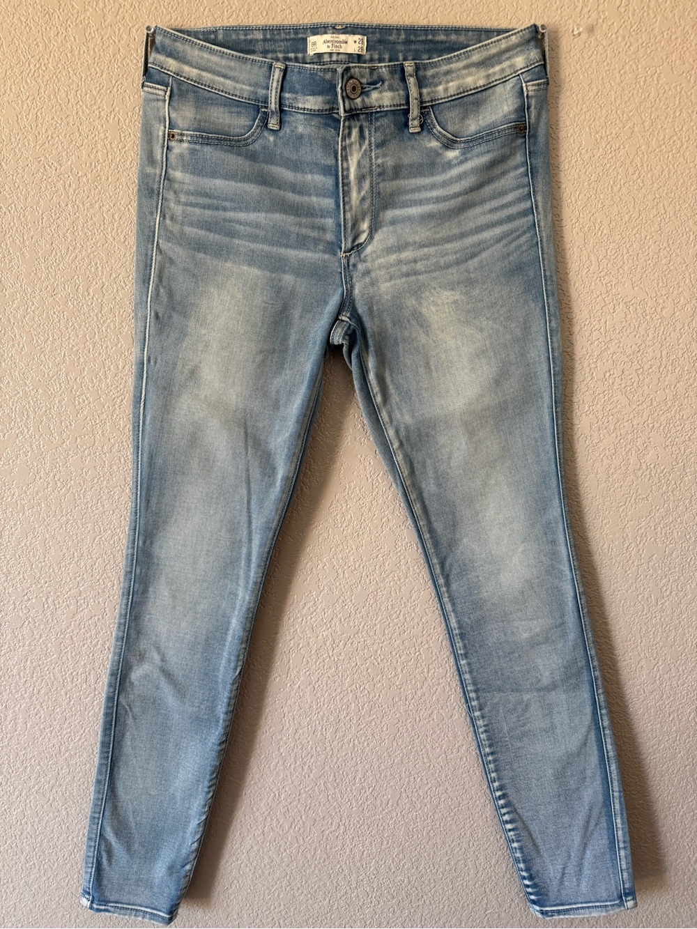 Abercrombie & Fitch Light Blue Skinny Jeans